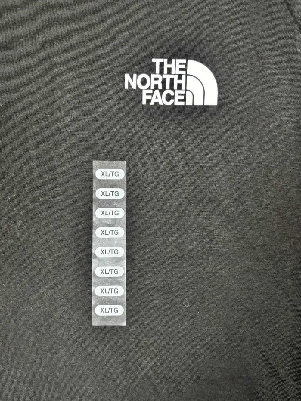 NWT The North Face Womens Throwback Short Sleeve Tee Black/White Logo Size XL - Picture 2 of 8